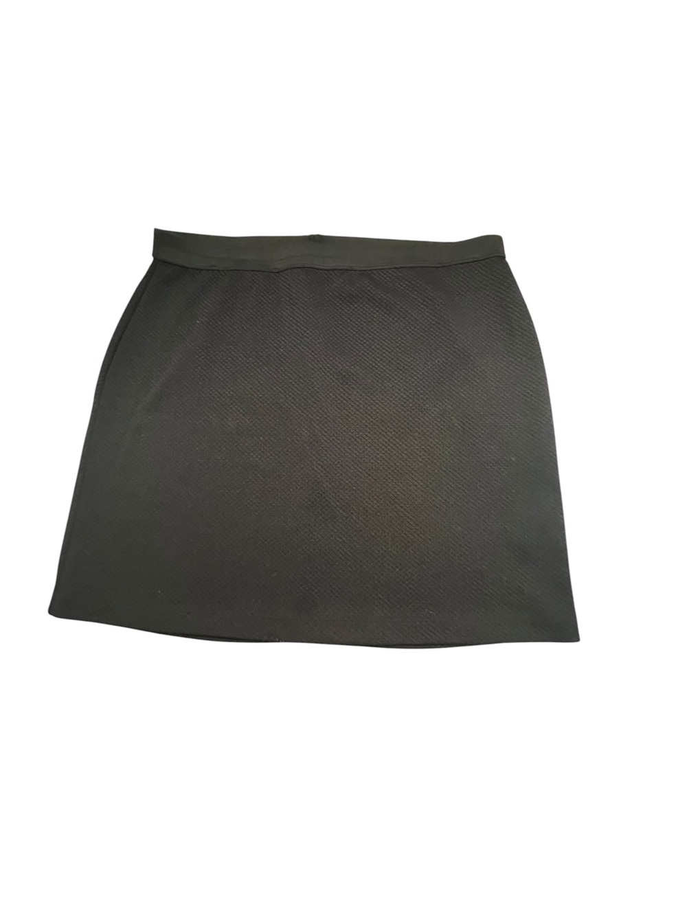 Two by Vince Camuto Black Textured Knit Miniskirt Size M Discontinued